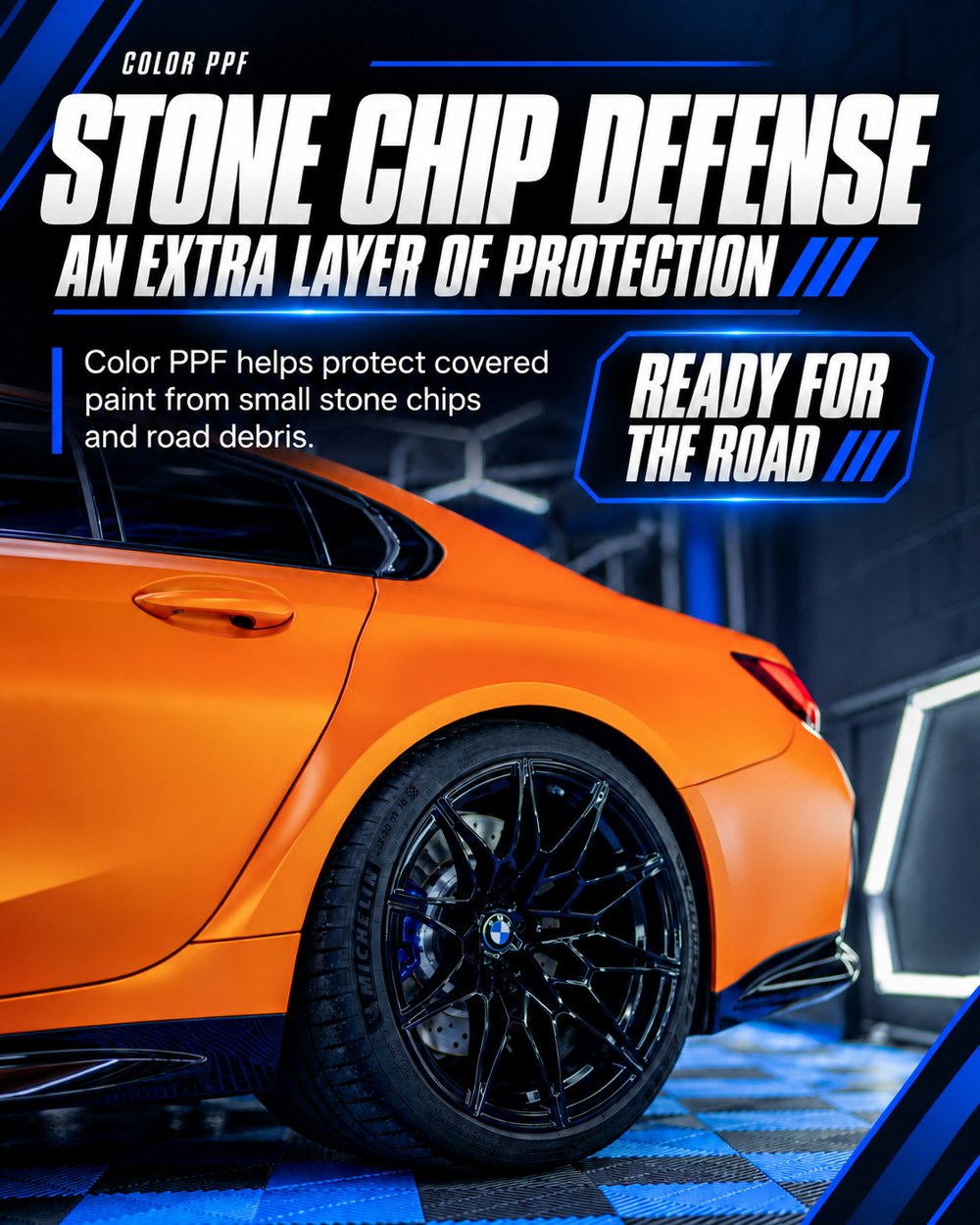 Stone chip defense: an extra layer of protection