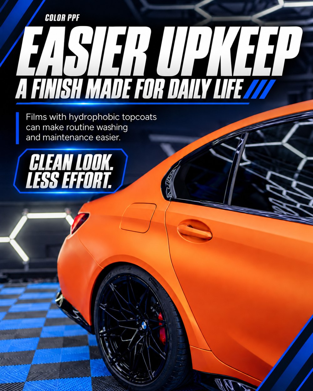 Easier upkeep: a finish made for daily life