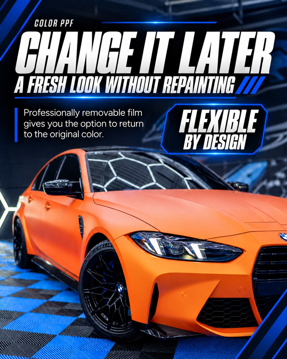 Change it later: a fresh look without repainting